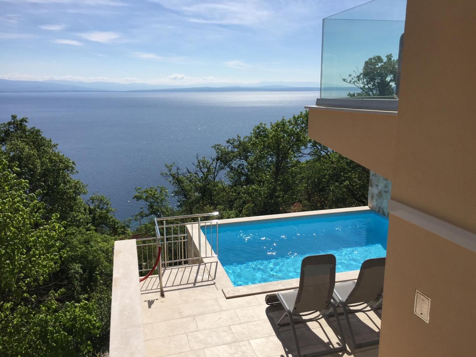 Villa Sabine Apartment Losinj Medveja Exteriör bild