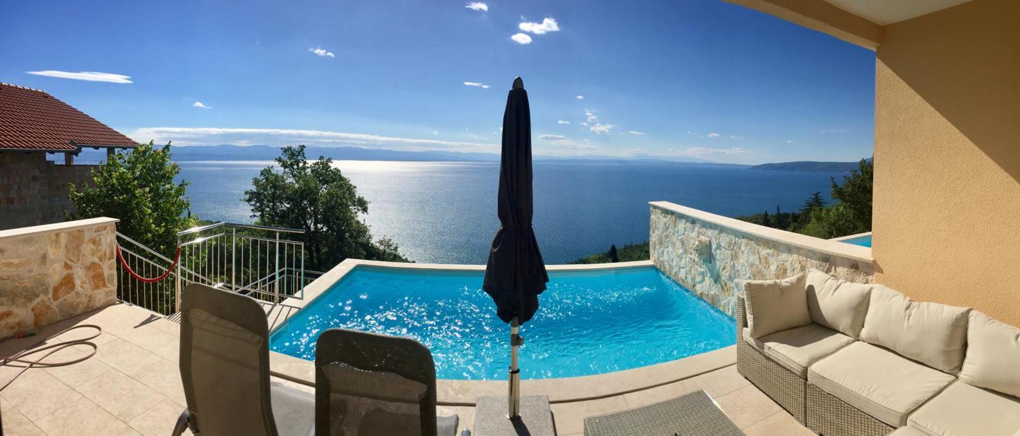 Villa Sabine Apartment Losinj Medveja Exteriör bild